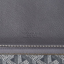 画像をギャラリービューアに読み込む, 新品同様 GOYARD ゴヤール 折りたたみクラッチバッグ サンマリー MM ヘリンボーン柄 グレー 中古 4a003226