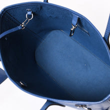 画像をギャラリービューアに読み込む, LOUIS VUITTON ルイヴィトン トートバッグ M40958 ネヴァーフルPM エピ ブルー シルバー金具 美品 中古 4a002105