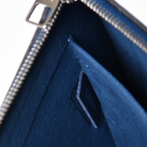 LOUIS VUITTON ルイヴィトン トートバッグ M40958 ネヴァーフルPM エピ ブルー シルバー金具 美品 中古 4a002105