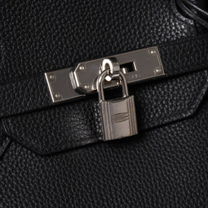 極美品 HERMES エルメス バーキン40 ブラック トゴ 40cm C刻印 シルバー金具 ハンドバッグ 中古 4a003229