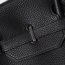 画像をギャラリービューアに読み込む, 極美品 HERMES エルメス バーキン40 ブラック トゴ 40cm C刻印 シルバー金具 ハンドバッグ 中古 4a003229