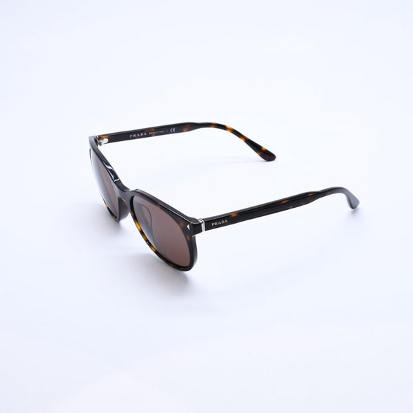 PRADA プラダ ウェリントン サングラス アイウェア SPR06T-F 2AU-8C1 サイズ53□19 145 べっ甲カラー 美品 中古 4a003225