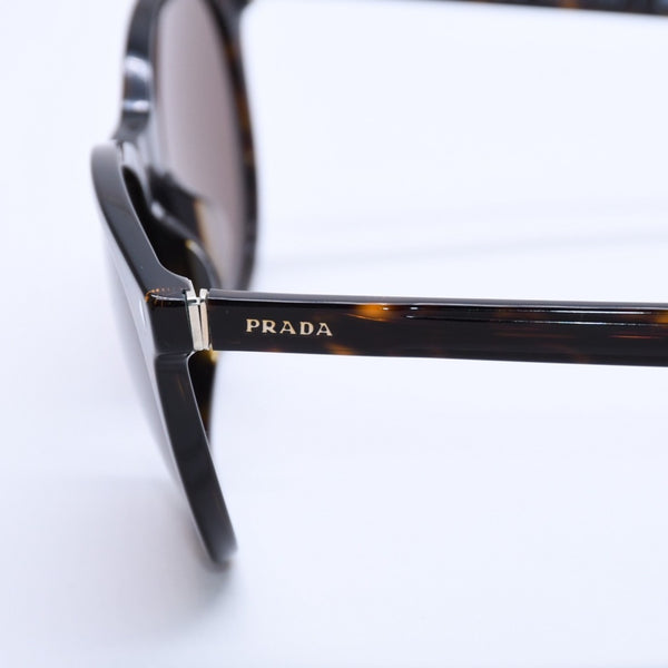 PRADA プラダ ウェリントン サングラス アイウェア SPR06T-F 2AU-8C1 サイズ53□19 145 べっ甲カラー 美品 中古 4a003225