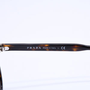 PRADA プラダ ウェリントン サングラス アイウェア SPR06T-F 2AU-8C1 サイズ53□19 145 べっ甲カラー 美品 中古 4a003225