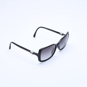 CHANEL シャネル サングラス アイウェア 5218-A c.501/3C サイズ54□16 135 ココマーク ブラック 美品 中古 4a003233