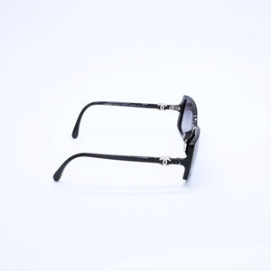 CHANEL シャネル サングラス アイウェア 5218-A c.501/3C サイズ54□16 135 ココマーク ブラック 美品 中古 4a003233