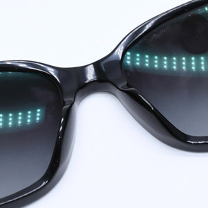 CHANEL シャネル サングラス アイウェア 5218-A c.501/3C サイズ54□16 135 ココマーク ブラック 美品 中古 4a003233