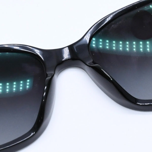 CHANEL シャネル サングラス アイウェア 5218-A c.501/3C サイズ54□16 135 ココマーク ブラック 美品 中古 4a003233