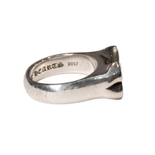 画像をギャラリービューアに読み込む, CHROME HEARTS クロムハーツ DBL CHOMPER ダブルチョンパー リング 指輪 重量約20.19g サイズ24号シルバー925 MATTY BOY 美品 中古 4a003603