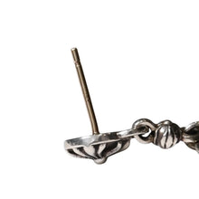 画像をギャラリービューアに読み込む, 極美品 CHROME HEARTS クロムハーツ CIRCLE CH PLUS サークルCHプラス ドロップピアス 重量約14.51g 片耳用 シルバー925 中古 4a003633