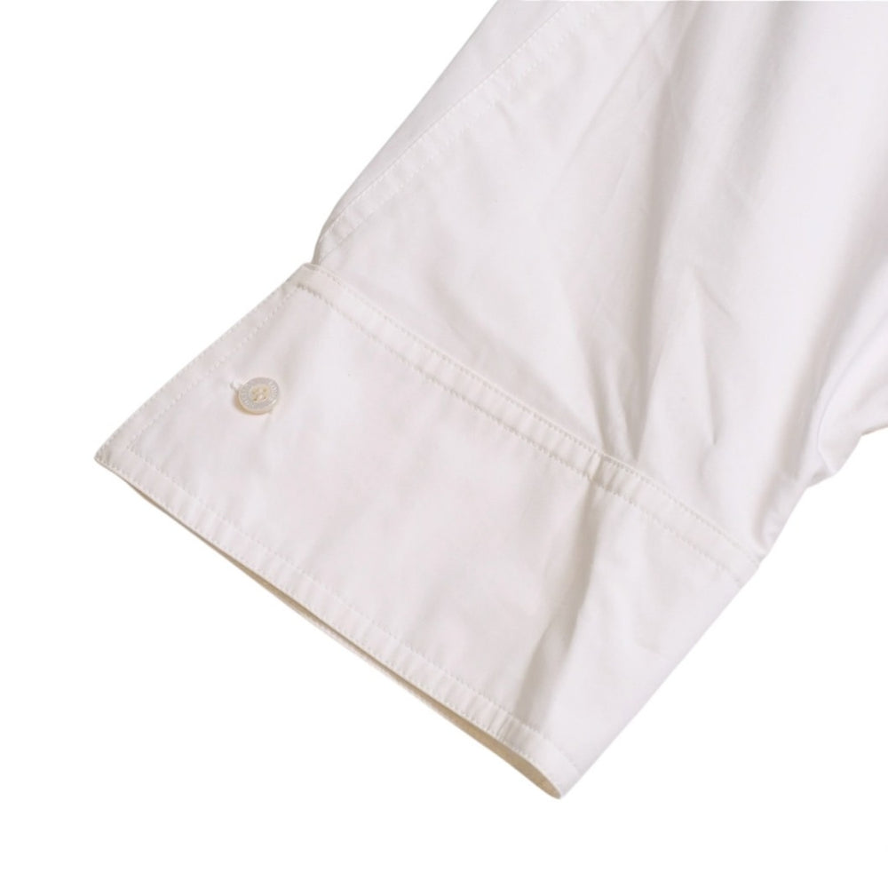 LOUIS VUITTON ルイヴィトン ミドル丈 ドレス サイズ36 ホワイト ゴールド金具 コットン100% RW081B 美品 中古 4a003243