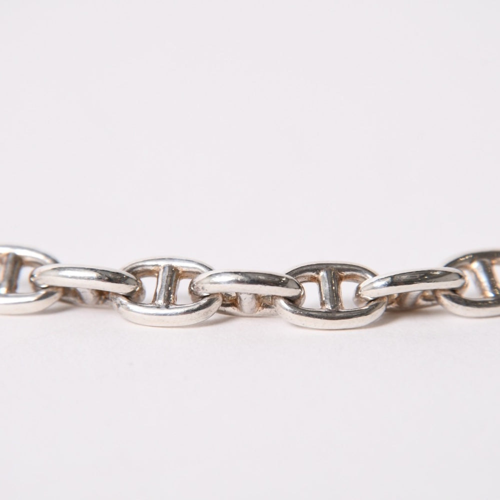 極美品 HERMES エルメス VINTAGE Chaine d'Ancre シェーヌダンクル TPM ブレスレット 29コマ 重量約14.59g シルバ−925 中古 4a003350