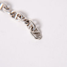画像をギャラリービューアに読み込む, 極美品 HERMES エルメス VINTAGE Chaine d'Ancre シェーヌダンクル TPM ブレスレット 29コマ 重量約14.59g シルバ−925 中古 4a003350