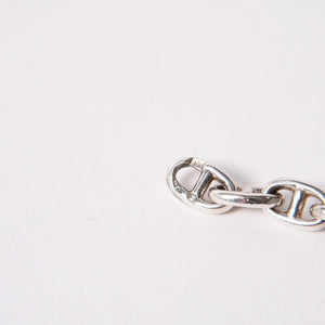 極美品 HERMES エルメス VINTAGE Chaine d'Ancre シェーヌダンクル TPM ブレスレット 29コマ 重量約14.59g シルバ−925 中古 4a003350