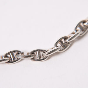 極美品 HERMES エルメス VINTAGE Chaine d'Ancre シェーヌダンクル TPM ブレスレット 29コマ 重量約14.59g シルバ−925 中古 4a003350