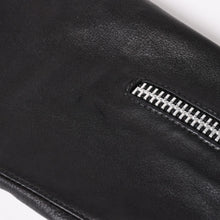 画像をギャラリービューアに読み込む, 新品同様品 CHROME HEARTS クロムハーツ ダガージップ ライダースジャケット レザー シルバー925 中古 4a003307