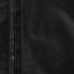 新品同様品 CHROME HEARTS クロムハーツ ダガージップ ライダースジャケット レザー シルバー925 中古 4a003307