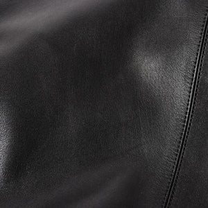 新品同様品 CHROME HEARTS クロムハーツ ダガージップ ライダースジャケット レザー シルバー925 中古 4a003307