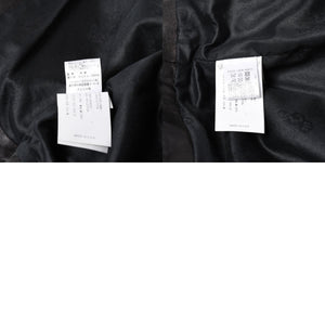 新品同様品 CHROME HEARTS クロムハーツ ダガージップ ライダースジャケット レザー シルバー925 中古 4a003307