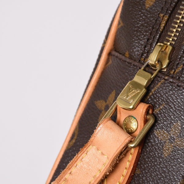 極美品 LOUIS VUITTON ルイヴィトン トロカデロ27 ショルダーバッグ M51274 モノグラム PVC レザー ブラウン 中古 4a003179