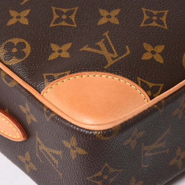 極美品 LOUIS VUITTON ルイヴィトン トロカデロ27 ショルダーバッグ M51274 モノグラム PVC レザー ブラウン 中古 4a003179