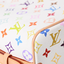 画像をギャラリービューアに読み込む, 新品同様 LOUIS VUITTON ルイヴィトン ハンドバッグ オールインBB TM M13089 モノグラム マルチカラー ホワイト 村上隆 中古 4a003280