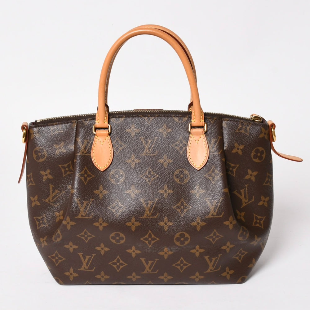 極美品 LOUIS VUITTON ルイヴィトン ハンドバッグ ショルダーバッグ テュレンPM M48813 モノグラム ゴールド金具 中古 4a002800
