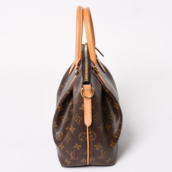 極美品 LOUIS VUITTON ルイヴィトン ハンドバッグ ショルダーバッグ テュレンPM M48813 モノグラム ゴールド金具 中古 4a002800