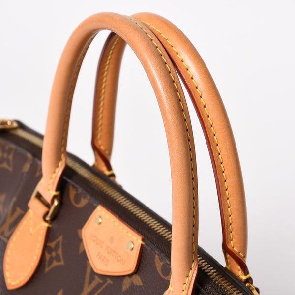 極美品 LOUIS VUITTON ルイヴィトン ハンドバッグ ショルダーバッグ テュレンPM M48813 モノグラム ゴールド金具 中古 4a002800