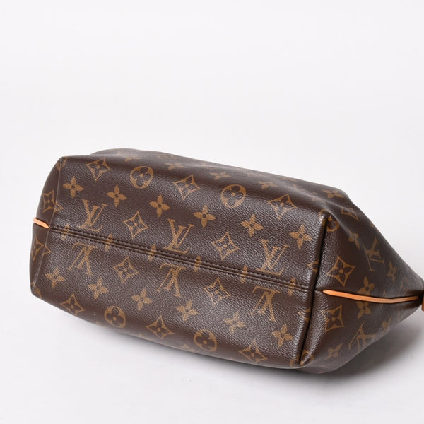 極美品 LOUIS VUITTON ルイヴィトン ハンドバッグ ショルダーバッグ テュレンPM M48813 モノグラム ゴールド金具 中古 4a002800