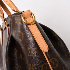 極美品 LOUIS VUITTON ルイヴィトン ハンドバッグ ショルダーバッグ テュレンPM M48813 モノグラム ゴールド金具 中古 4a002800