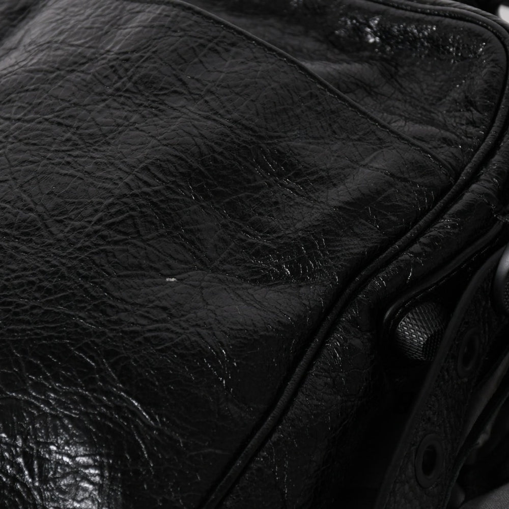 新品同様 BALENCIAGA バレンシアガ ル カゴール ショルダーバッグ ブラック ブラック 719065 現行 中古 4a003485