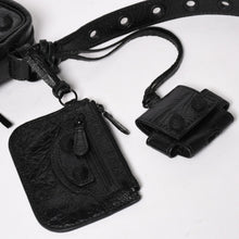 画像をギャラリービューアに読み込む, 新品同様 BALENCIAGA バレンシアガ ル カゴール ショルダーバッグ ブラック ブラック 719065 現行 中古 4a003485