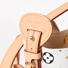 画像をギャラリービューアに読み込む, 新品同様 LOUIS VUITTON ルイヴィトン ハンドバッグ オールインBB TM M13089 モノグラム マルチカラー ホワイト 村上隆 中古 4a003280