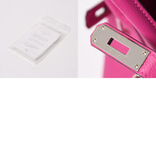 Load image into Gallery viewer, 新品同様 HERMES エルメス バーキン30 ハンドバッグ ヴォーエプソン ローズパープル シルバー金具 A刻印 中古 4a003274