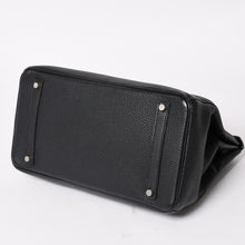 Load image into Gallery viewer, 極美品 HERMES エルメス BIRKIN バーキン35 ブラック シルバー金具 トゴ ハンドバッグ □I刻印 中古 4a003283