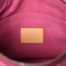 画像をギャラリービューアに読み込む, 極美品 LOUIS VUITTON ルイヴィトン ネオスピーディ ハンドバッグ M95214 モノグラムデニム ゴールド金具 ピンク 中古 4a003359