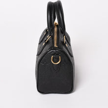 Load image into Gallery viewer, 新品同様 LOUIS VUITTON ルイヴィトン ナノ スピーディ 2WAYハンドバッグ M82450 ブラック モノグラムアンプラントレザー 中古 4a003279