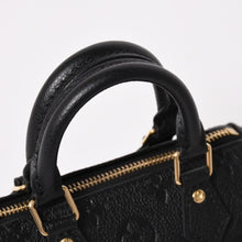 Load image into Gallery viewer, 新品同様 LOUIS VUITTON ルイヴィトン ナノ スピーディ 2WAYハンドバッグ M82450 ブラック モノグラムアンプラントレザー 中古 4a003279