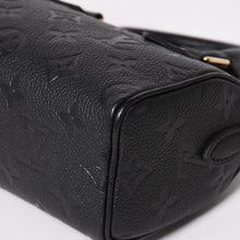 Load image into Gallery viewer, 新品同様 LOUIS VUITTON ルイヴィトン ナノ スピーディ 2WAYハンドバッグ M82450 ブラック モノグラムアンプラントレザー 中古 4a003279