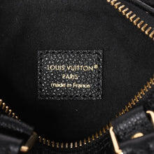 Load image into Gallery viewer, 新品同様 LOUIS VUITTON ルイヴィトン ナノ スピーディ 2WAYハンドバッグ M82450 ブラック モノグラムアンプラントレザー 中古 4a003279