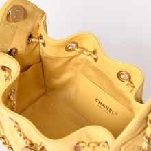 画像をギャラリービューアに読み込む, 新品未使用 CHANEL シャネル 26SS CHANEL 25 ミニ ワンショルダーバッグ AS5631 ランダム番台 スエード ココマーク イエロー 中古 4a003295