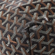 画像をギャラリービューアに読み込む, 廃盤 激レア GOYARD ゴヤール サンルイ XXL トートバッグ ハンドバッグ PVC レザー ブラック マーカジュ ヘリンボーン 中古 4a003357