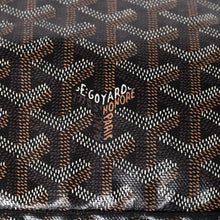 画像をギャラリービューアに読み込む, 廃盤 激レア GOYARD ゴヤール サンルイ XXL トートバッグ ハンドバッグ PVC レザー ブラック マーカジュ ヘリンボーン 中古 4a003357