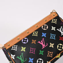 画像をギャラリービューアに読み込む, 極美品 LOUIS VUITTON ルイヴィトン ポシェットアクセソワール アクセサリーポーチ M92648 モノグラム マルチカラー ブラック 中古 4a003362