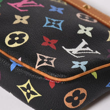 画像をギャラリービューアに読み込む, 極美品 LOUIS VUITTON ルイヴィトン ポシェットアクセソワール アクセサリーポーチ M92648 モノグラム マルチカラー ブラック 中古 4a003362