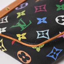 画像をギャラリービューアに読み込む, 極美品 LOUIS VUITTON ルイヴィトン ポシェットアクセソワール アクセサリーポーチ M92648 モノグラム マルチカラー ブラック 中古 4a003362