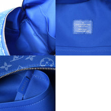 Load image into Gallery viewer, 新品同様 LOUIS VUITTON ルイヴィトン バックパック マルチポケット M45441 モノグラムクラウズキャンバス ブルー 中古 4a003355