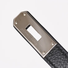 画像をギャラリービューアに読み込む, 極美品 HERMES エルメス ケリー28 内縫い Y刻印 ブラック トゴ シルバー金具 ハンドバッグ 中古 4a003275