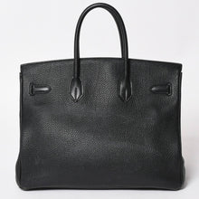 Load image into Gallery viewer, 極美品 HERMES エルメス BIRKIN バーキン35 ブラック シルバー金具 トゴ ハンドバッグ □I刻印 中古 4a003283